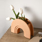 Nordic Ceramic Geometric Vase Decoration