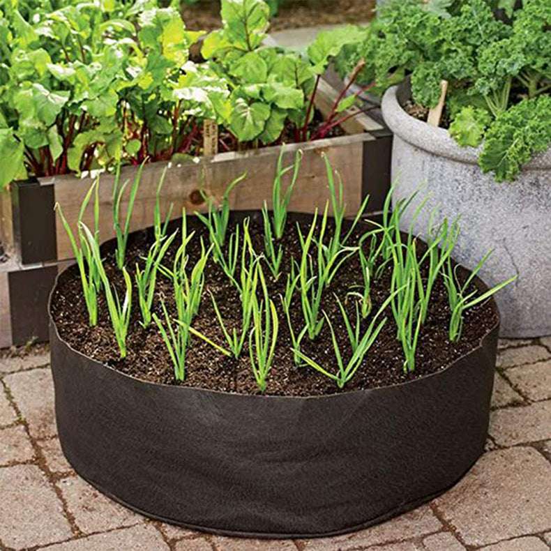 Fabric Grow Pot Outdoor Vegetable Planter Planting Bags Garden Living Bag Felt Garden Grow Bag Garden Pots Planting Container